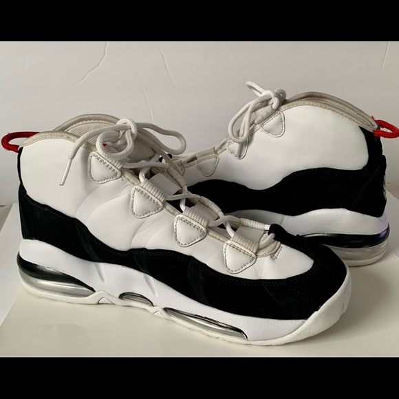 Nike Air Max Uptempo '95 Black White Red Size 9 - Picture 7 of 7